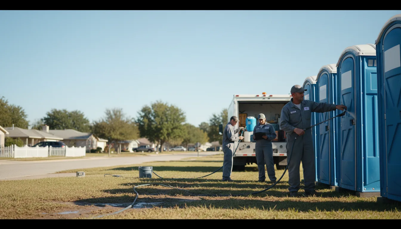 Long-Term Portable Toilet Rental in Rock Spring, GA near me